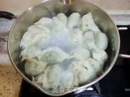 Make Egg dumplings step 10