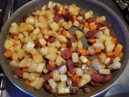 Make Potato rice step 6