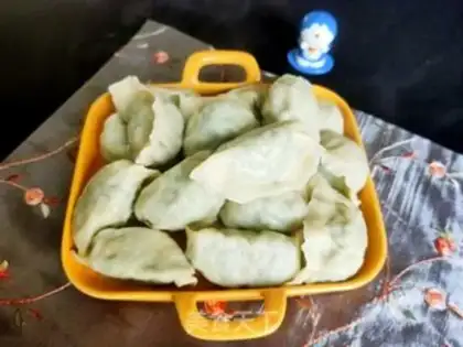 Make Egg dumplings step 11