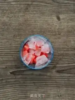 Make Milk and fruit step 3