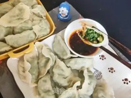 Make Egg dumplings step 12