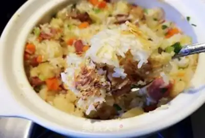 Make Potato rice step 13