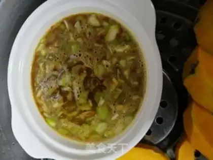 Make Steamed egg sauce step 6
