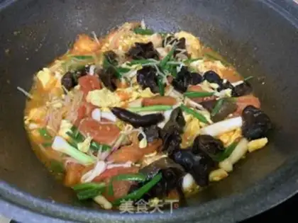 Make Tomato eggs and fungus step 7