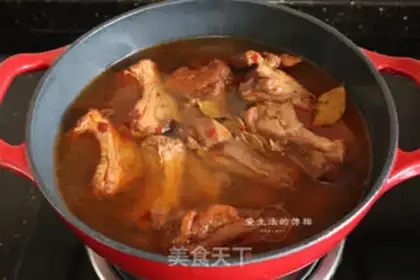 Make Carrot Lotus burns ribs step 5