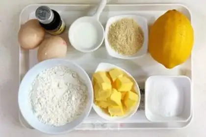 Make Vanilla Lemon Madeleine step 0