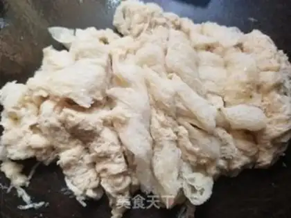 Make ♪ Scratch and tofu ♪ step 1