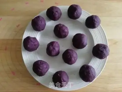 Make Potato bean cake step 4