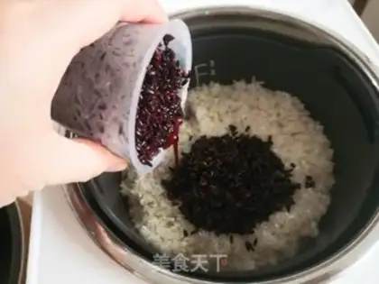 Make Black rice step 2