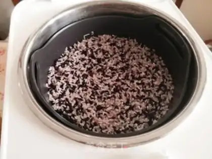 Make Black rice step 3