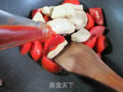 Make Tomato chicken step 4