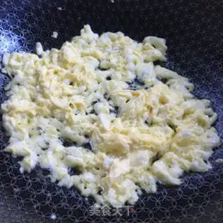 Make Carrot egg fried rice step 4