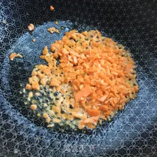 Make Carrot egg fried rice step 5