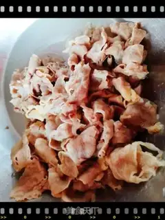Make Fat noodle step 1