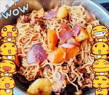 Make Fat noodle step 5