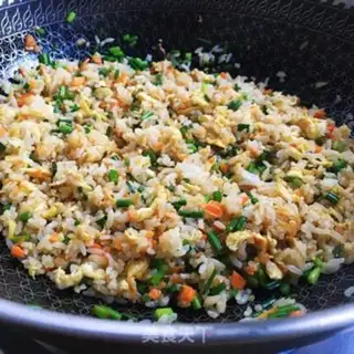 Make Carrot egg fried rice step 9