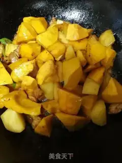Make Five flowers for pumpkin potatoes step 6