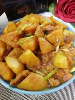 Make Five flowers for pumpkin potatoes step 9