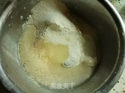 Make The durian noodle step 1