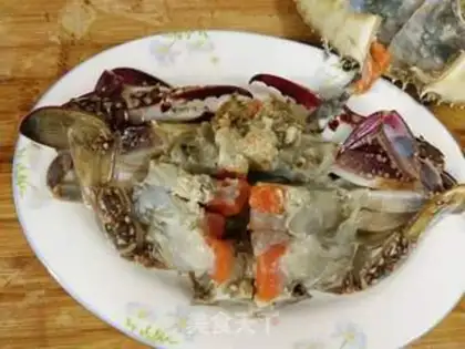 Make Crabs with onions step 1