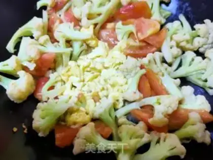 Make Tomato fried organic vegetables step 8
