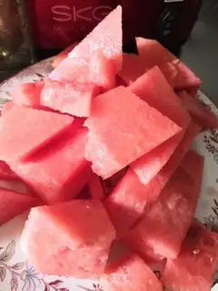 Make Watermelon juice step 1