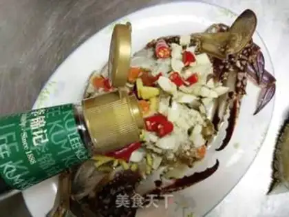 Make Crabs with onions step 4