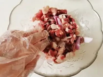 Make The lamb string step 2
