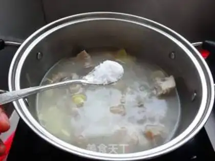 Make Lily Lotus Steam soup step 5
