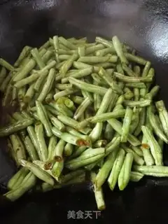 Make Garlic beans step 3