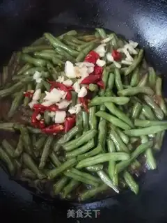 Make Garlic beans step 5