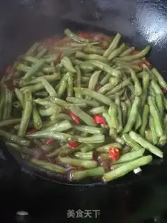 Make Garlic beans step 6