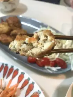 Make Japanese tofuballs step 16