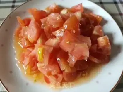 Make Tomato shrimp halogen step 1