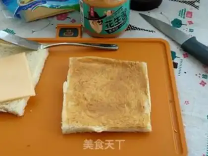Make Peanut butter toast step 4
