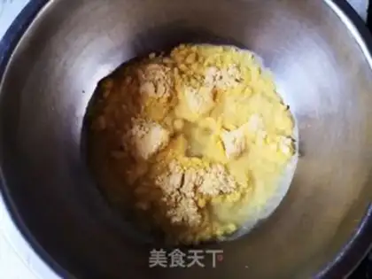 Make Corn pasta and fruit step 0