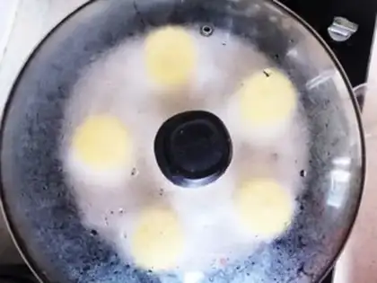 Make Corn pasta and fruit step 11