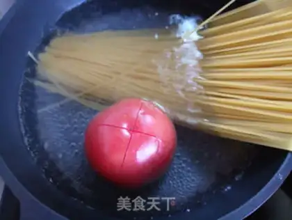 Make Tomato pasta step 0