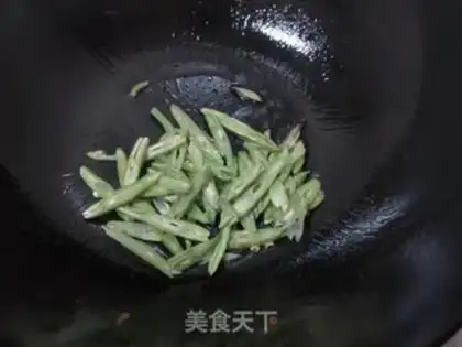 Make Potato fried silk step 3