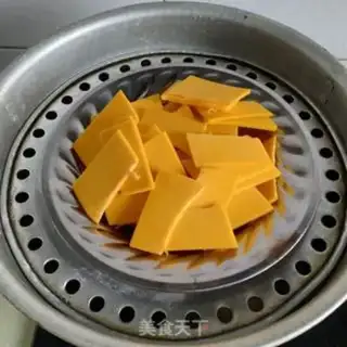 Make Pumpkin red beans step 1