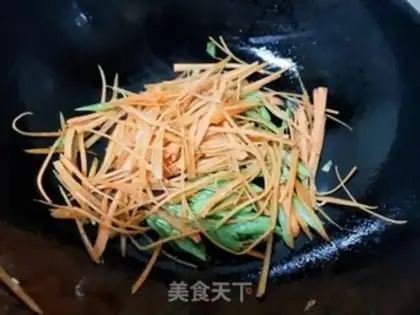 Make Potato fried silk step 4