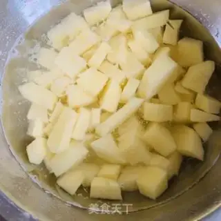 Make Ham curry step 0