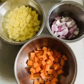 Make Ham curry step 3