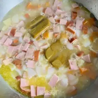 Make Ham curry step 4
