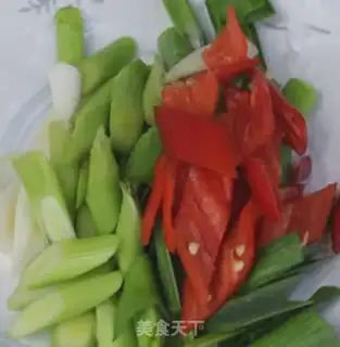 Make Garlic soybean step 1