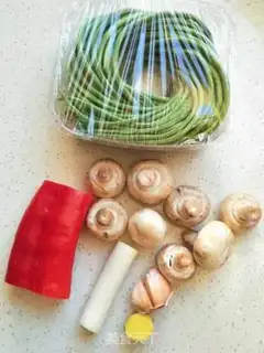 Make Scrambled beans step 0