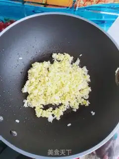 Make Ham sausage egg fried rice step 4