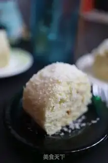 Make Coconut roll step 16