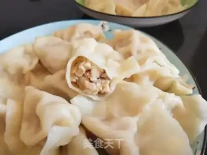 Make Frozen chicken dumplings step 9