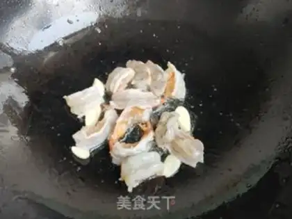Make Shrimp fried eggs step 8